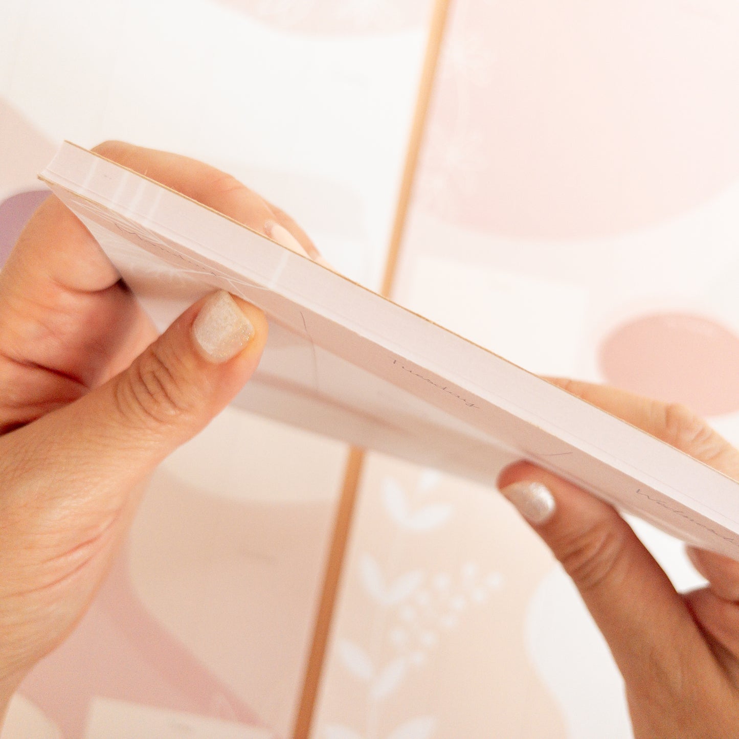 Sunset Botanic Weekly Planner Notepad - letter size