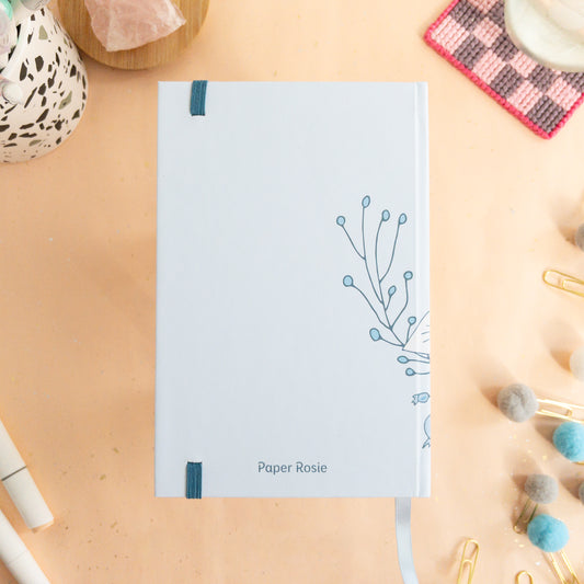 Blue Bouquet Notebook