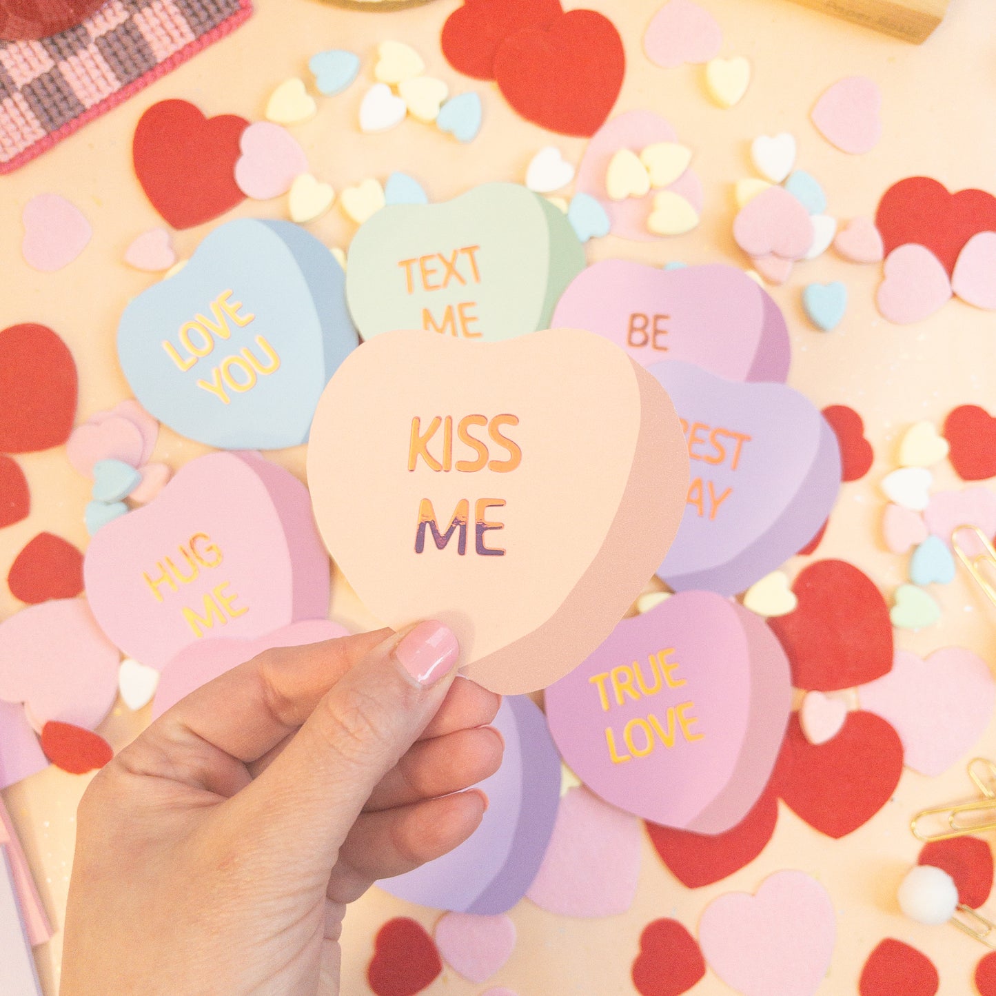 Conversation Hearts Cards (or tags!) - Valentine's Day Edition