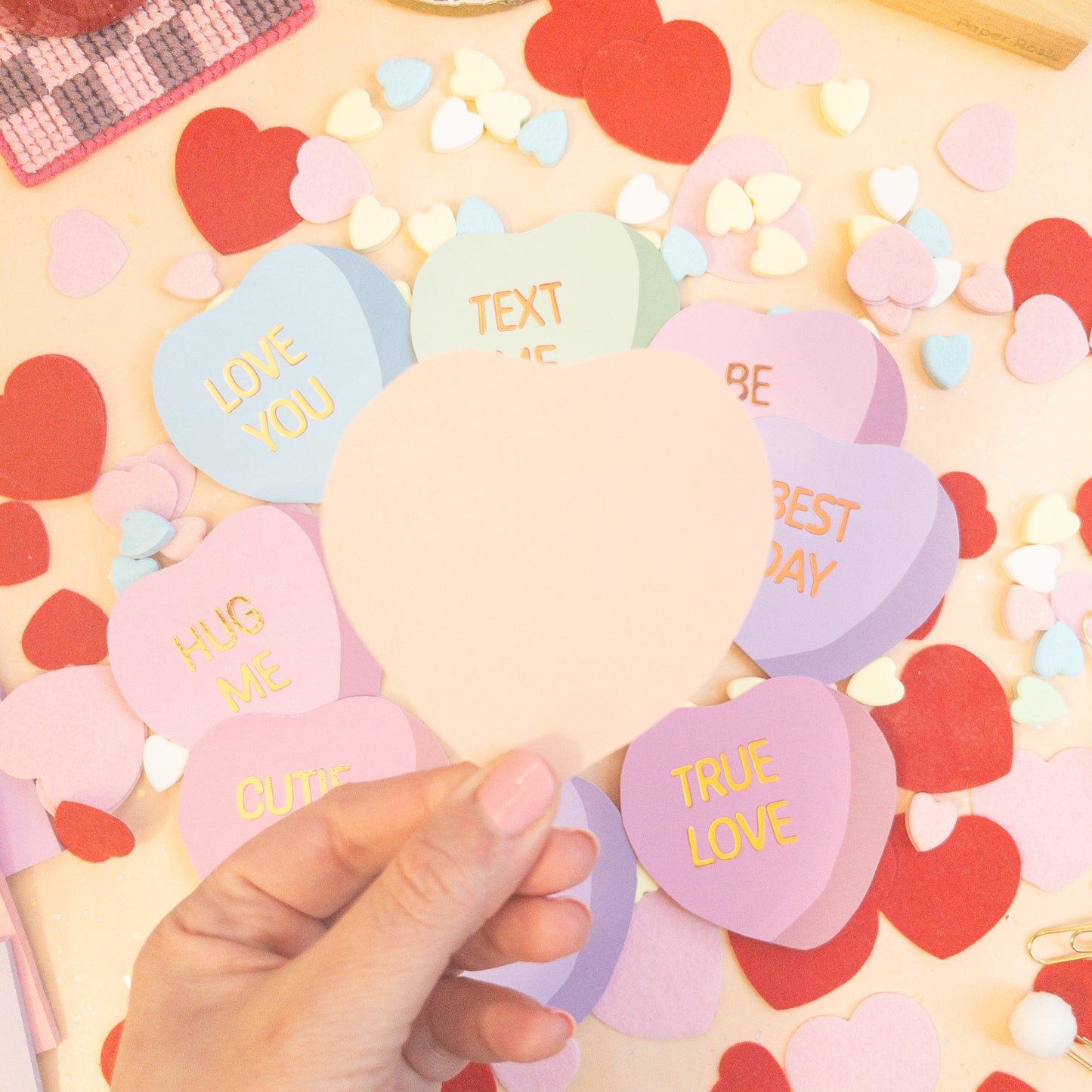 Conversation Hearts Cards (or tags!) - Valentine's Day Edition
