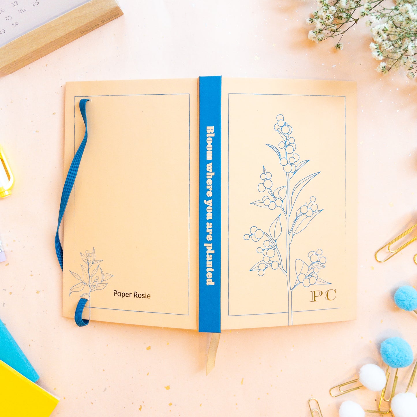 Sunny Spring Day B6 Case-Bound Notebook