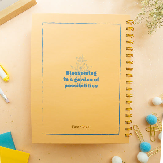 Sunny Spring Day B5 Wire Notebook