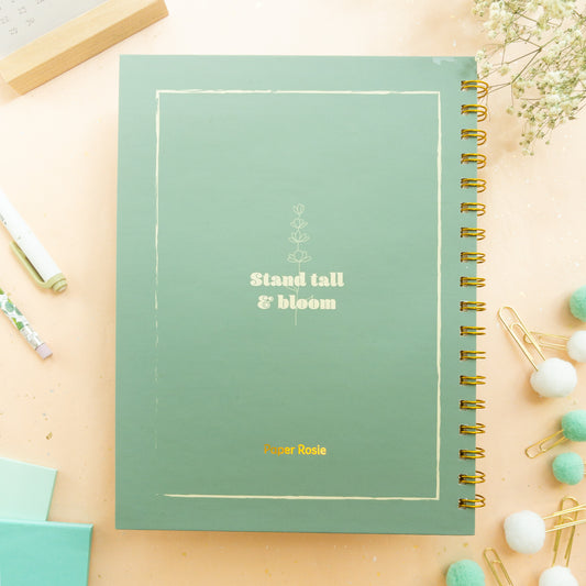 Calm Spring B5 Wire Notebook