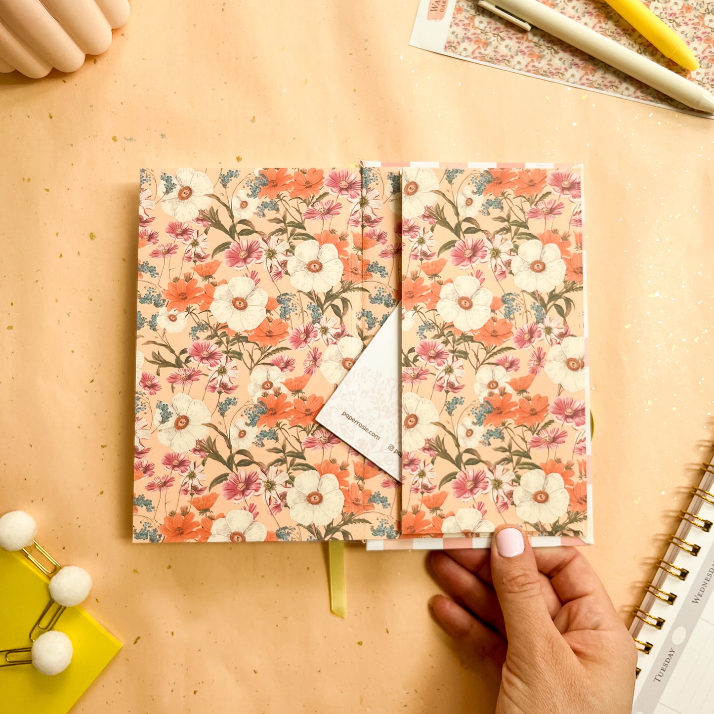 Sun-Kissed B6 Case-Bound Notebook