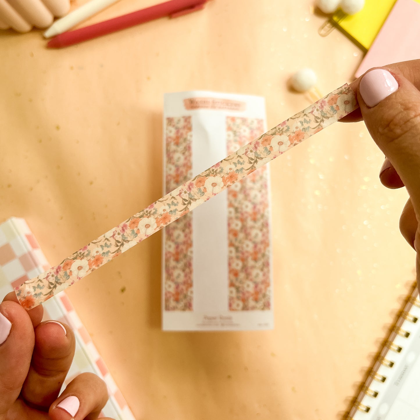 Summer Petals Washi Sticker Sheet