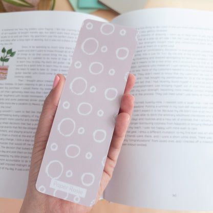 Bookmark White Flowers