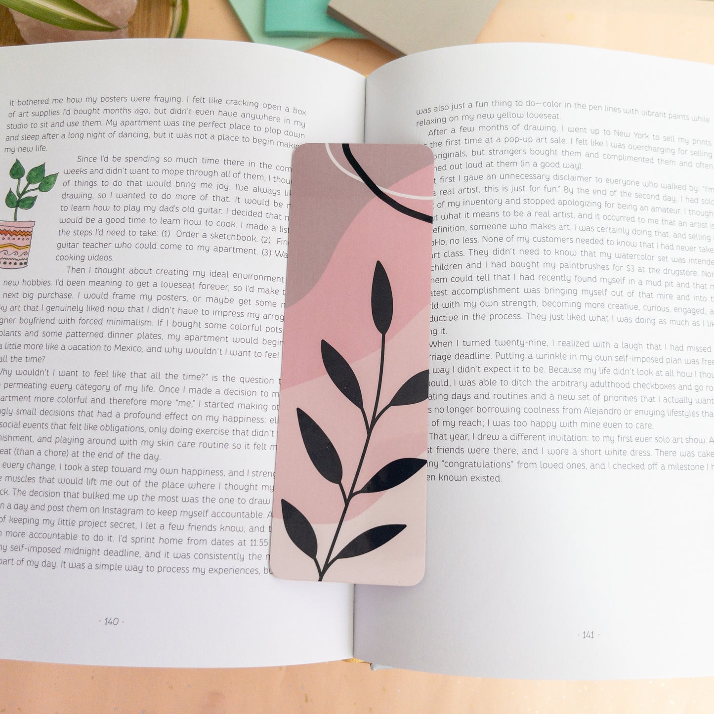 Bookmark Pink Sunrise