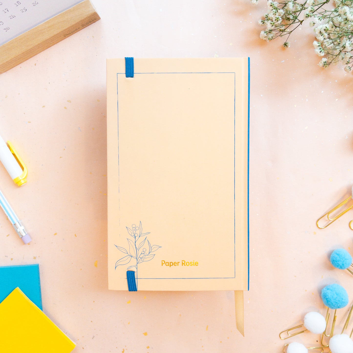 Sunny Spring Day B6 Case-Bound Notebook