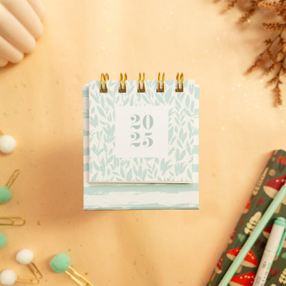 Dreamy Foliage 2025 Petite Desk Calendar