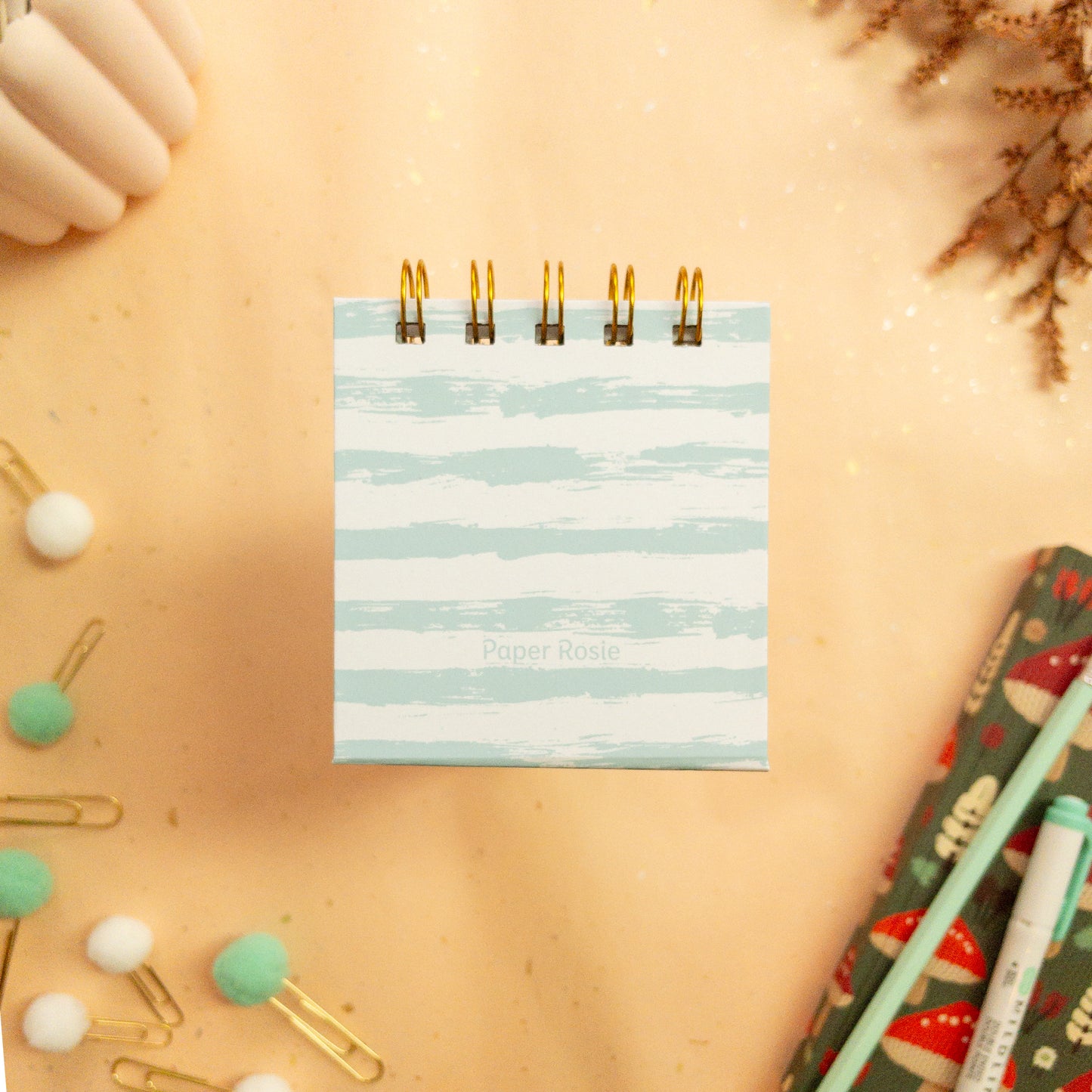 Dreamy Foliage 2025 Petite Desk Calendar