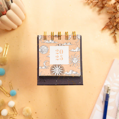 Celestial Nights 2025 Petite Desk Calendar