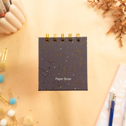 Celestial Nights 2025 Petite Desk Calendar