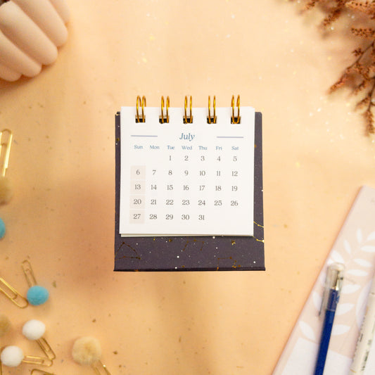 Celestial Nights 2025 Petite Desk Calendar