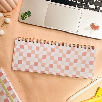 Sun-Kissed Checks Weekly Keyboard Planner