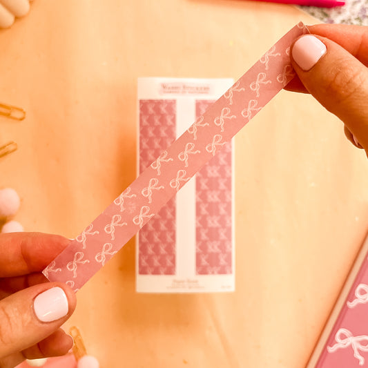 Coquette Bloom Washi Sticker Sheet