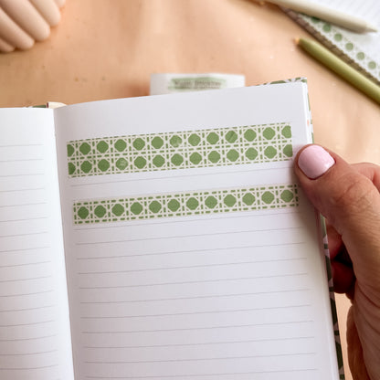 Sage Trellis Washi Sticker Sheet