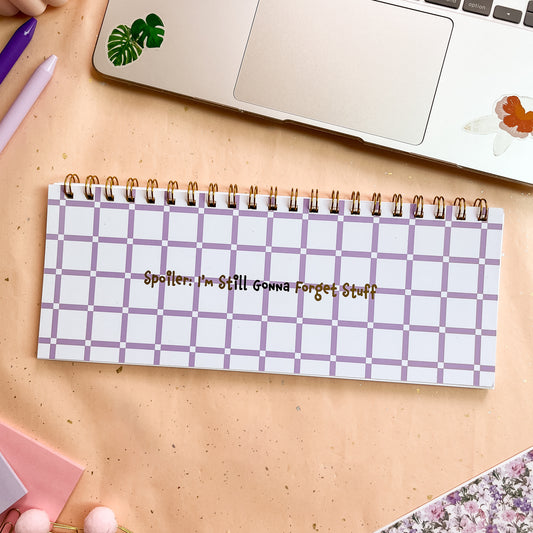 Orchid Grid Weekly Keyboard Planner