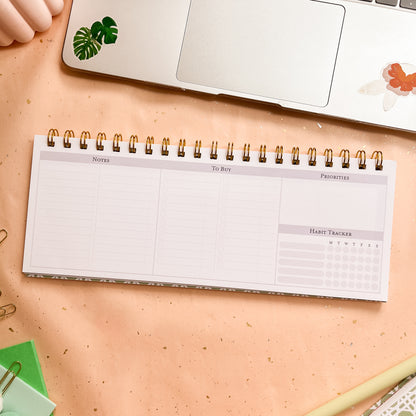 Sage Trellis Weekly Keyboard Planner