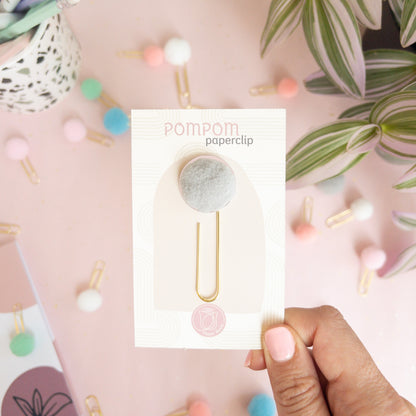 Pompom Paperclip - Jumbo