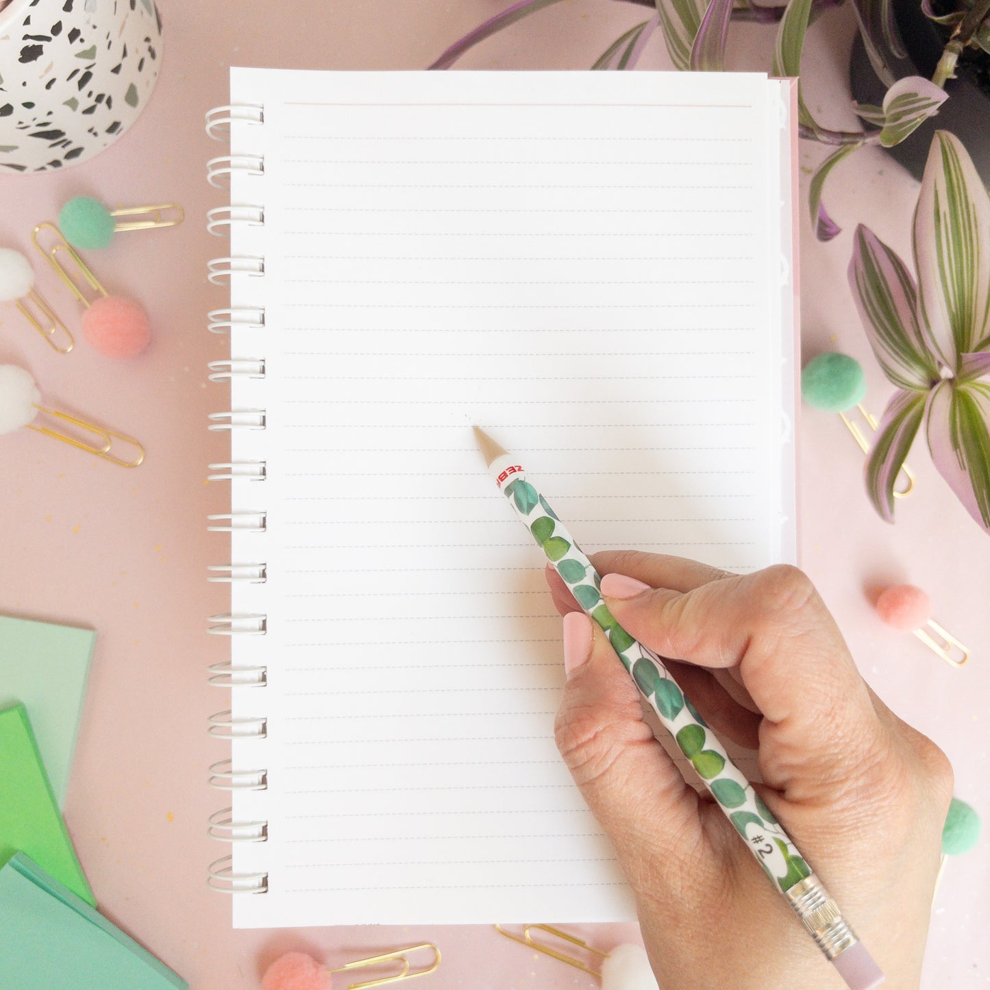 Cute Botanic Zebra Mechanical Pencil