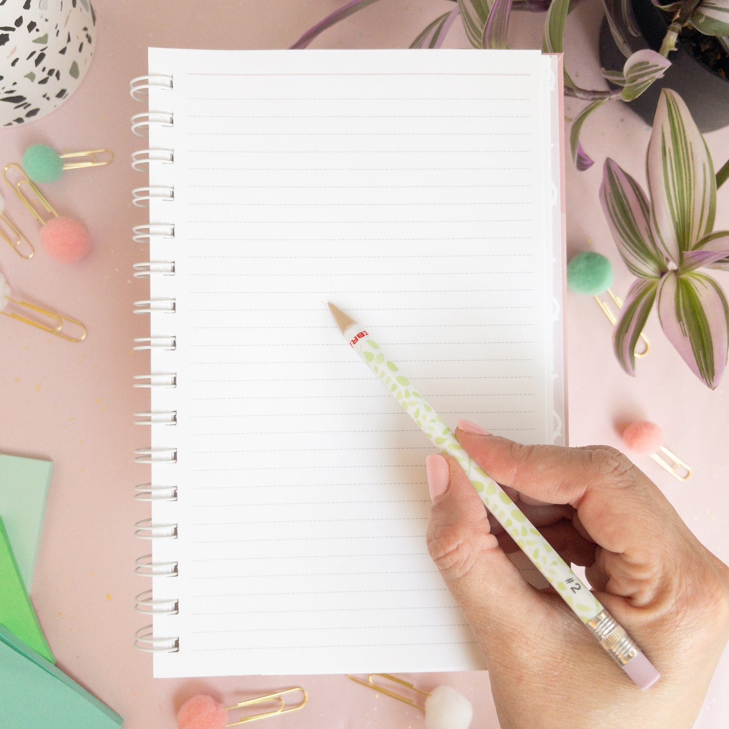 Cute Botanic Zebra Mechanical Pencil